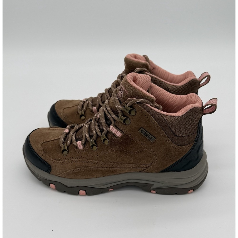 Skechers Outdoor Waterproof Air Cool Trego Alpine Hiking Boots Womens Size 7.5